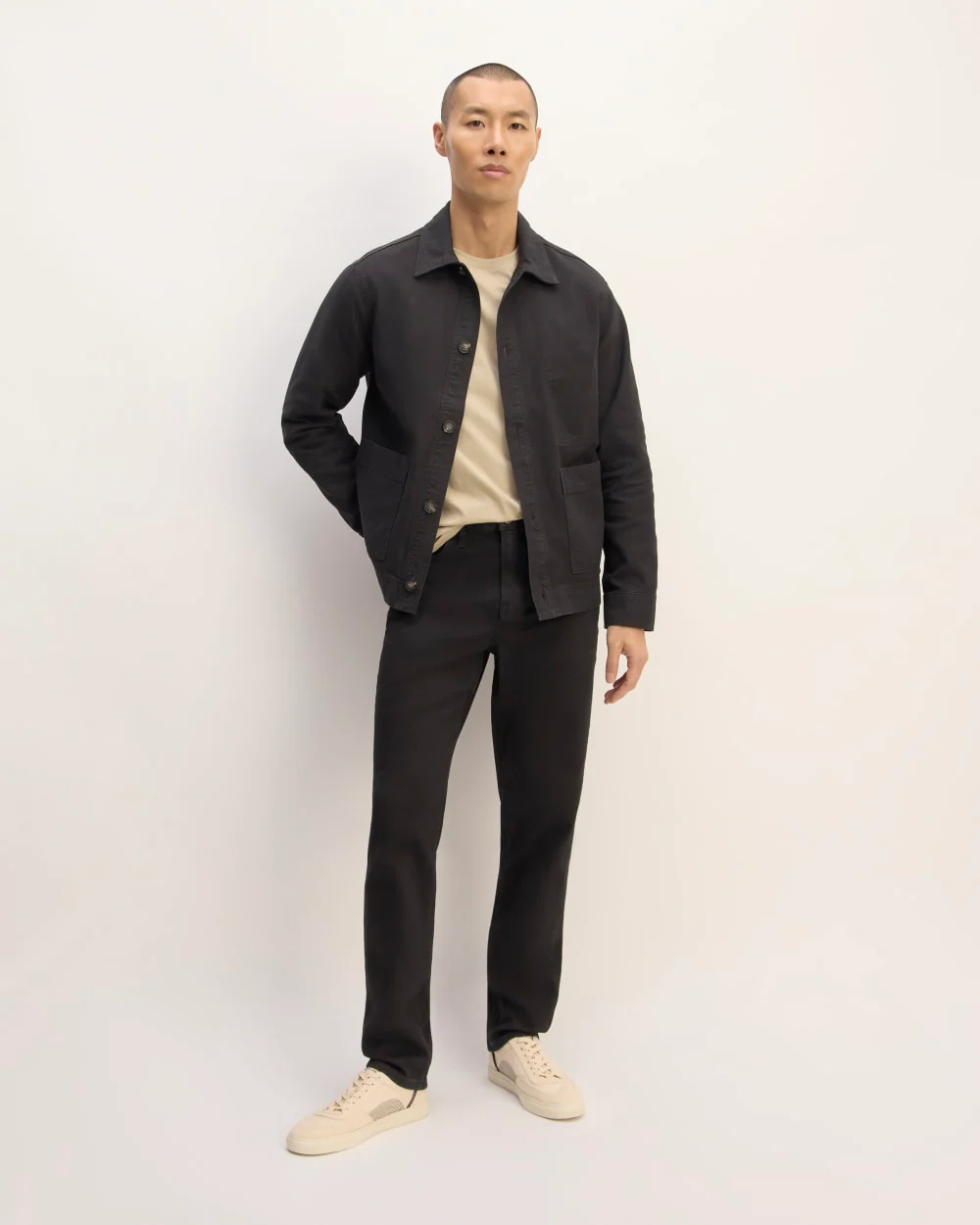 The Organic Taper Jean | Black