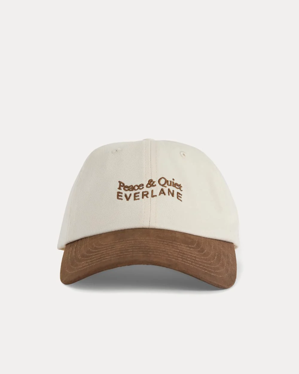 Everlane x Peace & Quiet Baseball Hat | Bone - Image 2