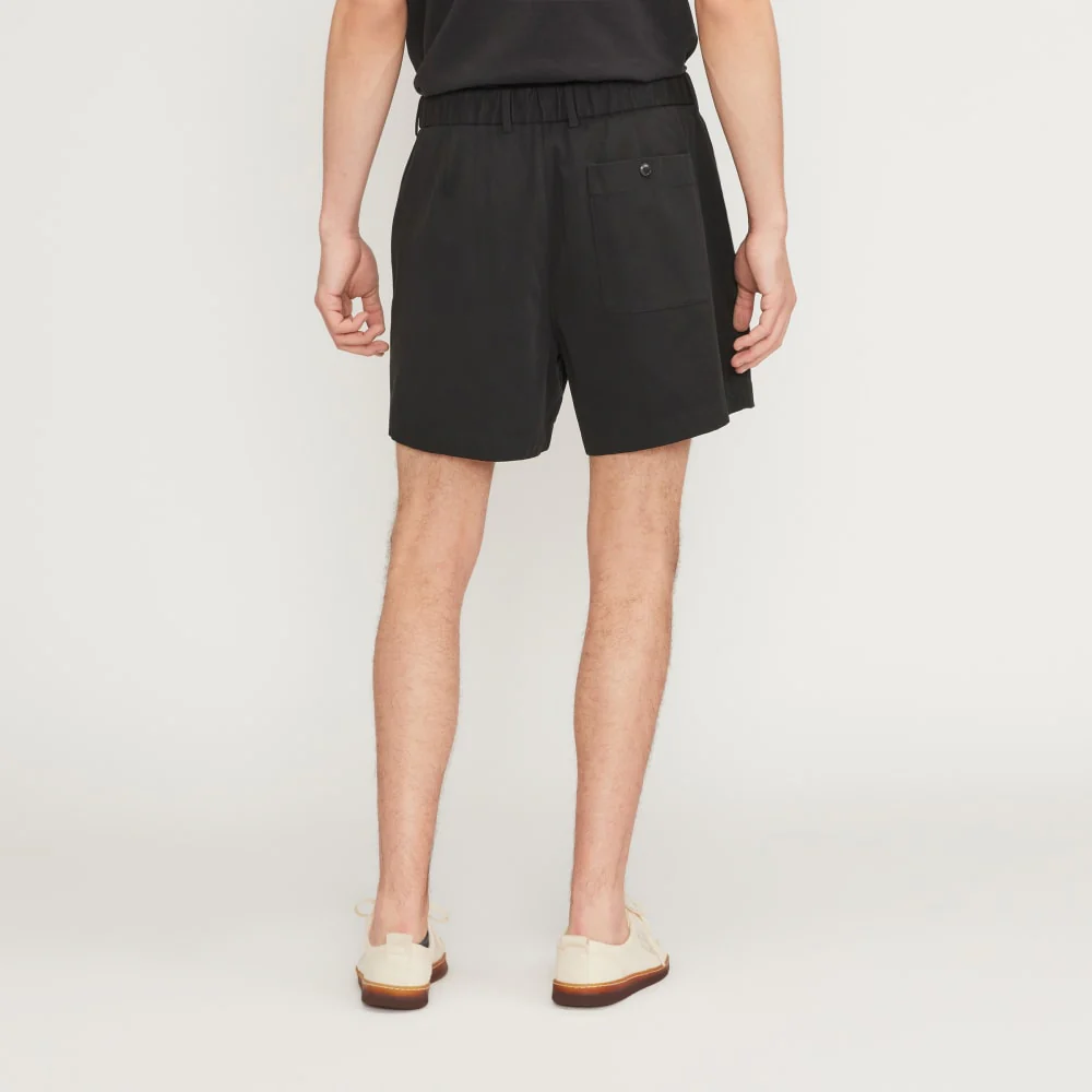 The Pull-On Performance Chino 5" Short | Black - Image 3