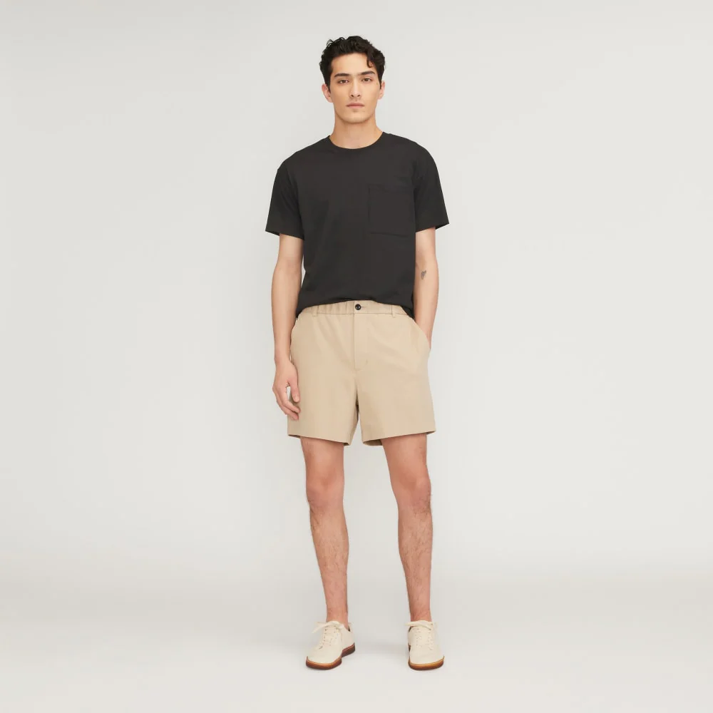 The Pull-On Performance Chino 5" Short | Trench Coat Khaki