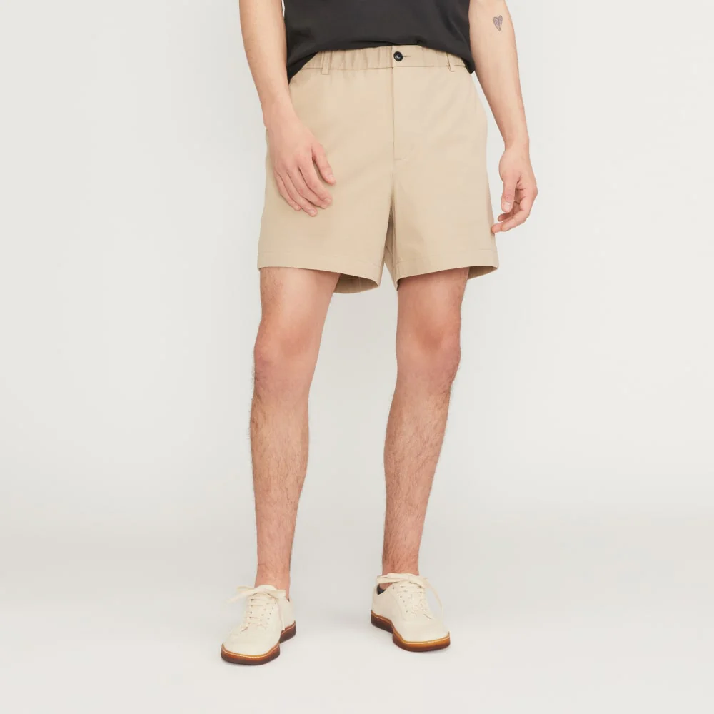 The Pull-On Performance Chino 5" Short | Trench Coat Khaki - Image 3