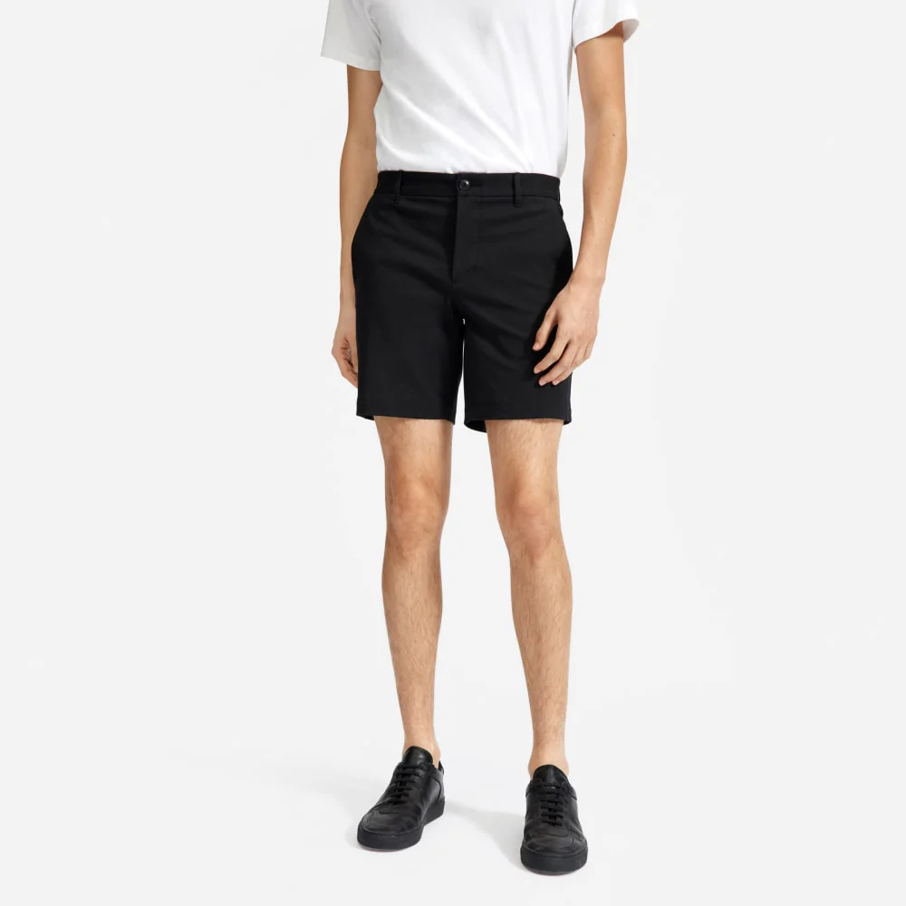 The 7” Slim-Fit Performance Chino Short | Black - Image 2
