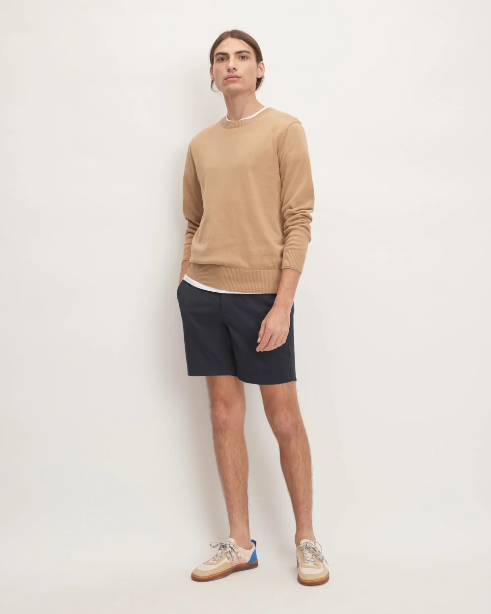 The 7” Slim-Fit Performance Chino Short | Deep Navy - Image 6
