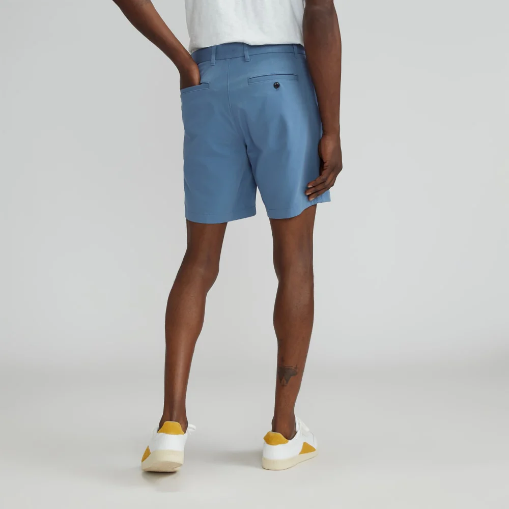 The 7” Slim-Fit Performance Chino Short | Bluefin - Image 3