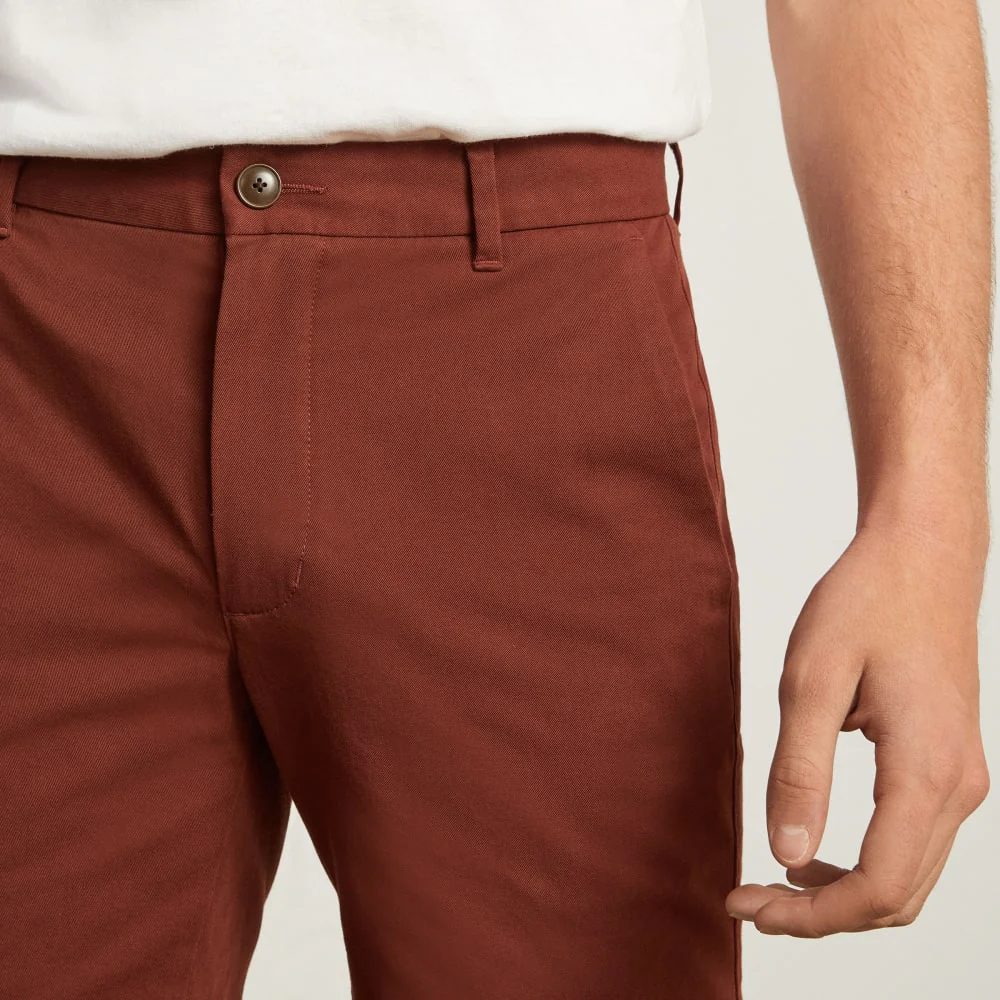 The 7” Slim-Fit Performance Chino Short | Hickory - Image 5