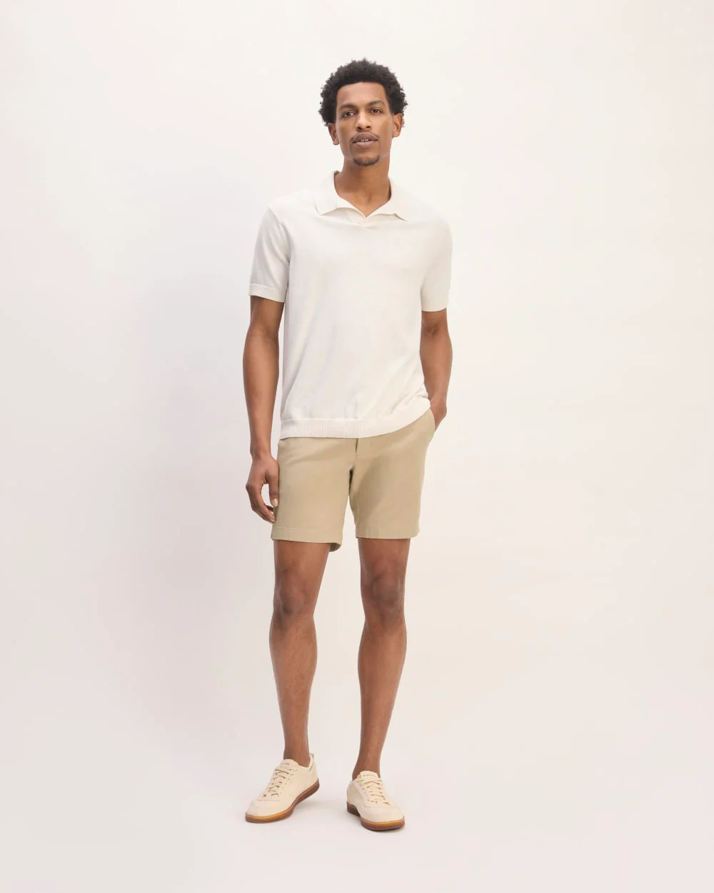 The 7” Slim-Fit Performance Chino Short | Trench Coat Khaki - Image 3
