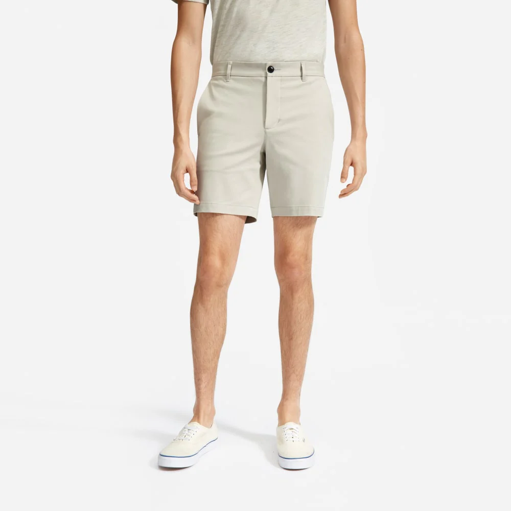 The 7” Slim-Fit Performance Chino Short | Stone - Image 2
