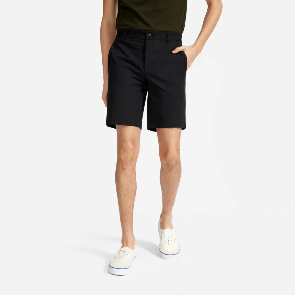 The 9" Slim-Fit Performance Chino Short | Black - Image 2