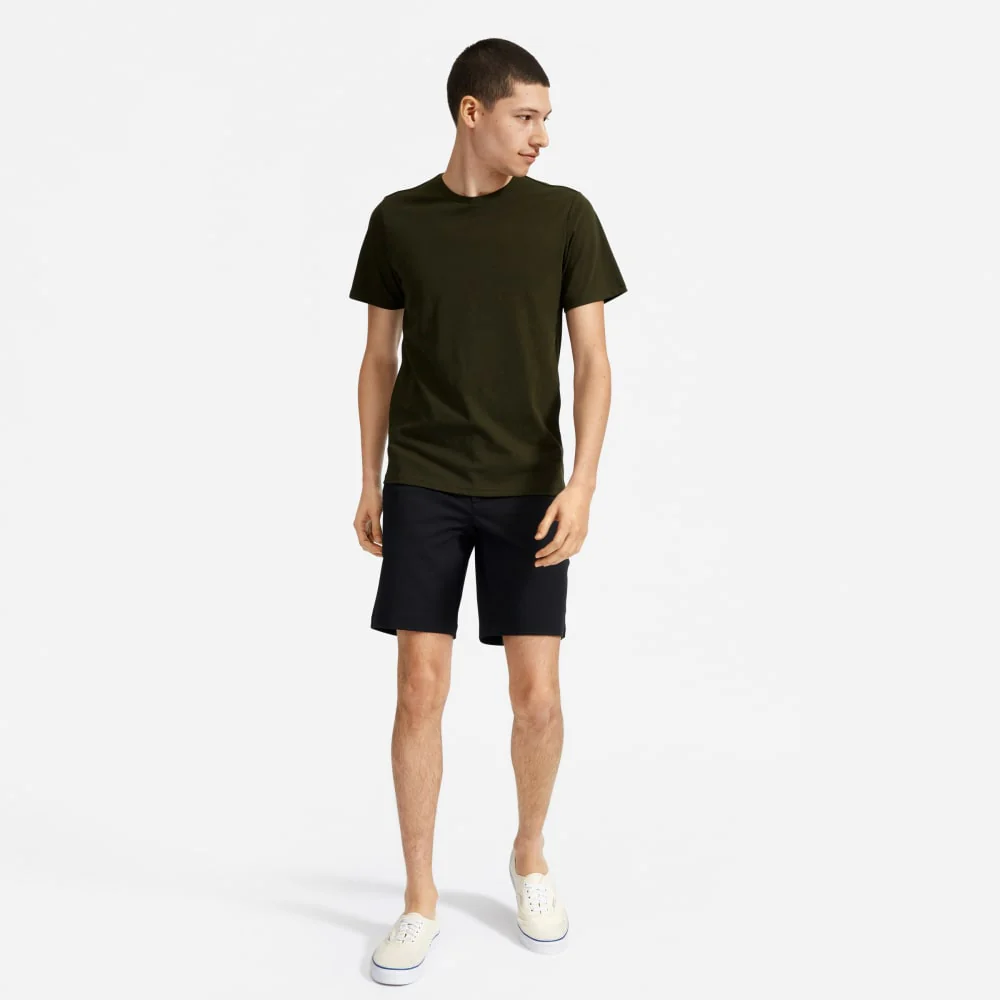 The 9" Slim-Fit Performance Chino Short | Black - Image 3