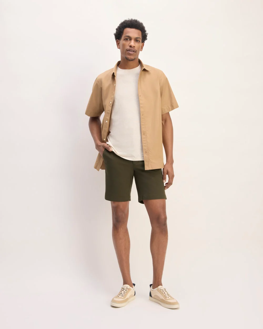 The 9" Slim-Fit Performance Chino Short | Carob - Image 7