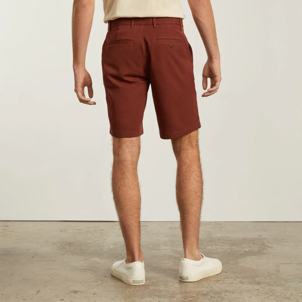 The 9" Slim-Fit Performance Chino Short | Hickory - Image 2