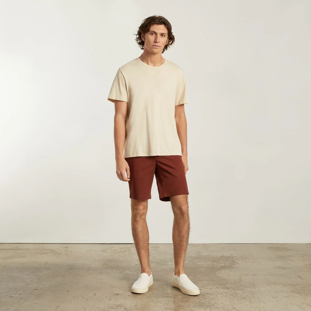 The 9" Slim-Fit Performance Chino Short | Hickory - Image 3