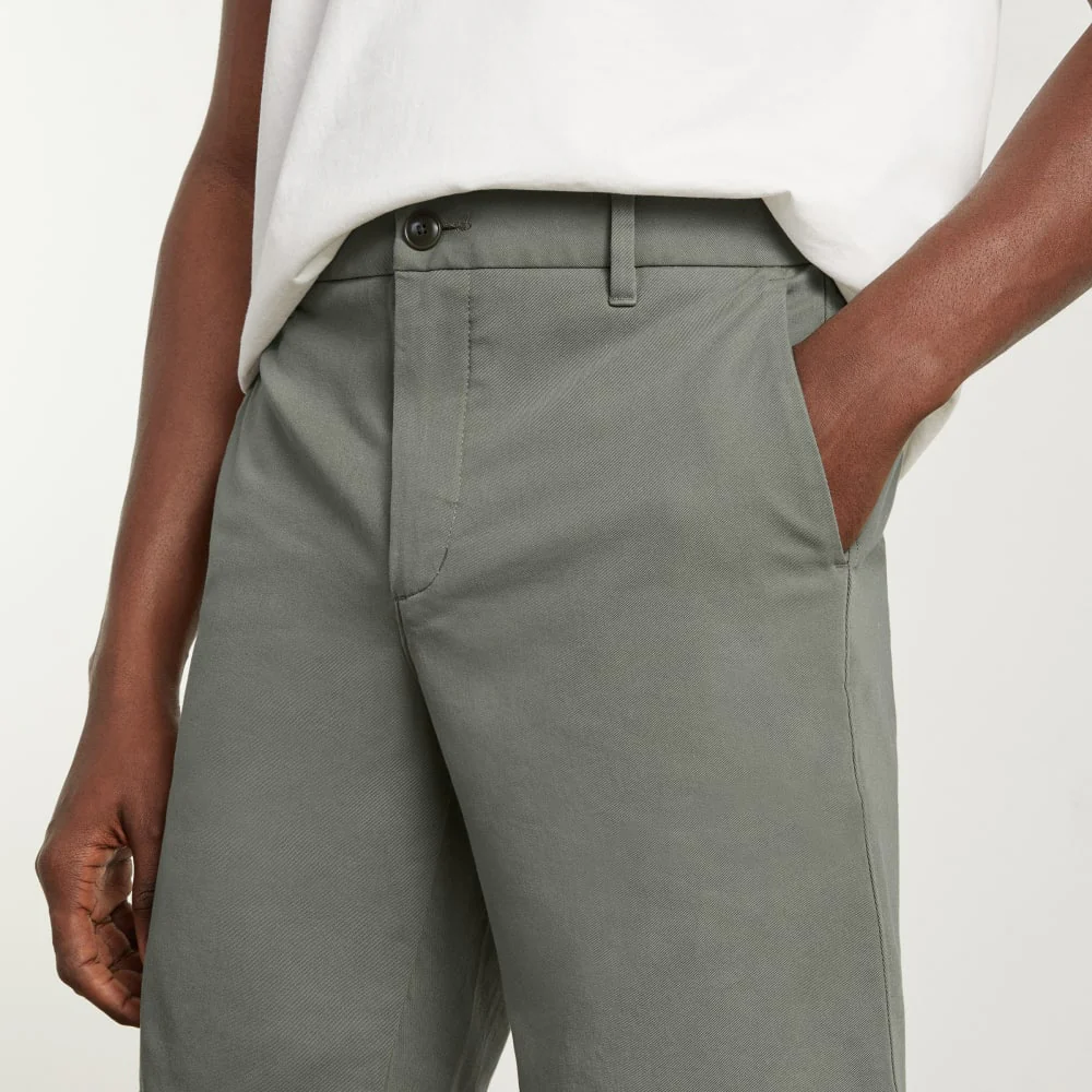 The 9" Slim-Fit Performance Chino Short | Pewter Green - Image 6