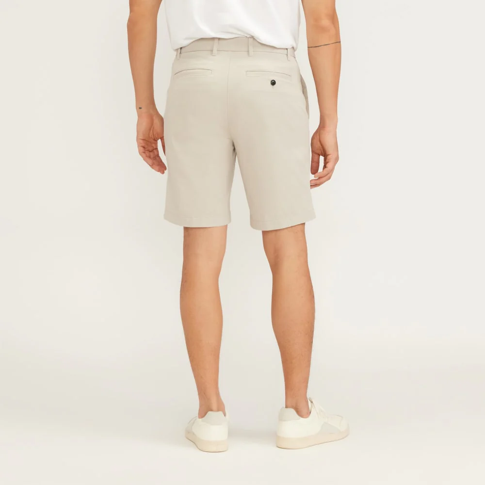 The 9" Slim-Fit Performance Chino Short | Stone - Image 3