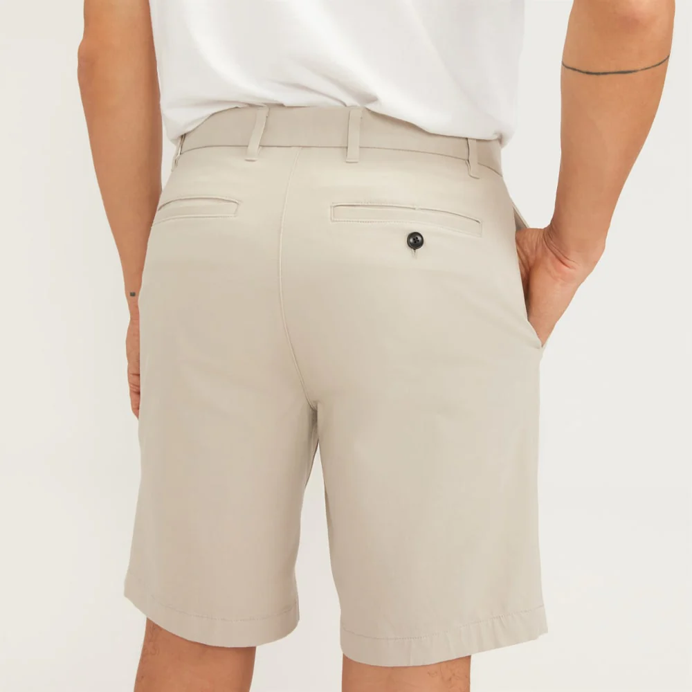The 9" Slim-Fit Performance Chino Short | Stone - Image 5
