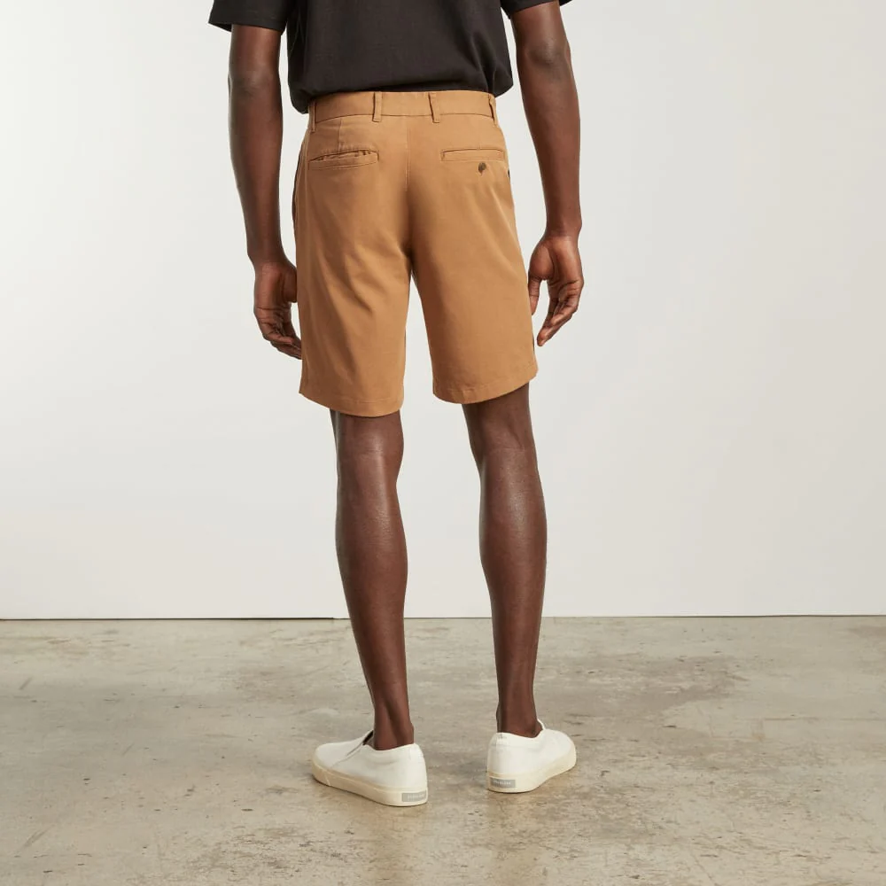 The 9" Slim-Fit Performance Chino Short | Toasted Coconut - Image 3