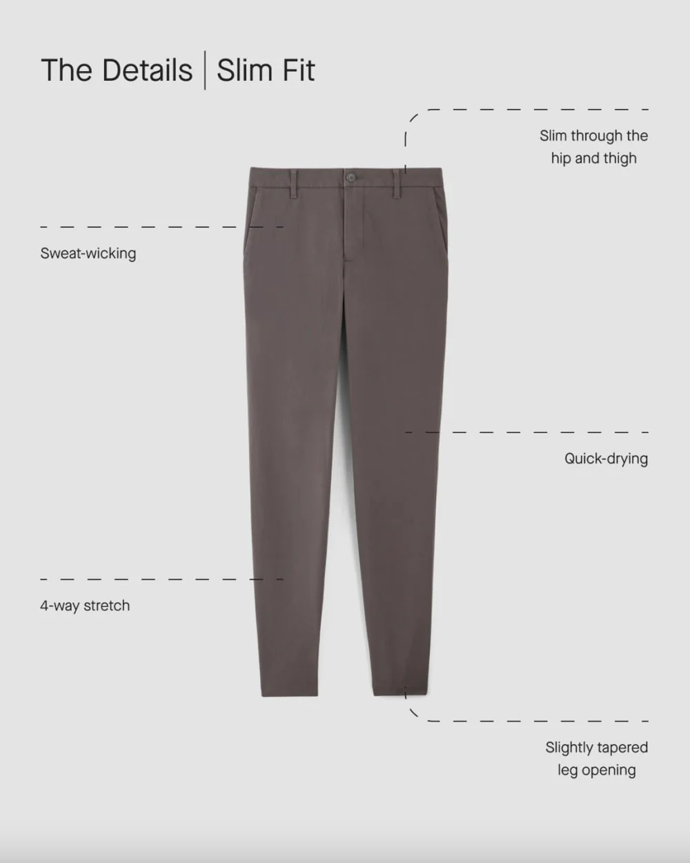 The Performance Chino | Uniform | Midnight Navy | Slim - Image 4