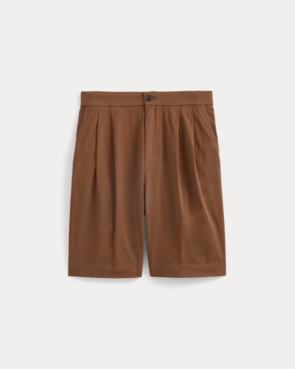 Pleated Easy Short | Toffee