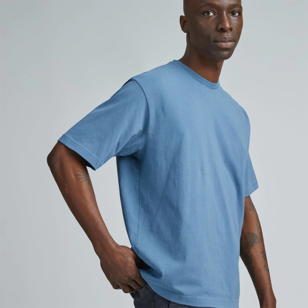 The Premium-Weight Relaxed Crew | Uniform | Bluefin - Image 4