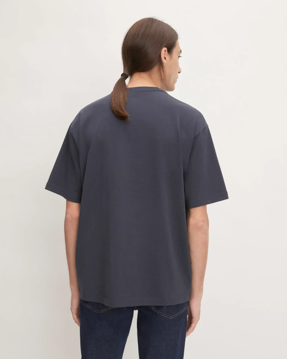 The Premium-Weight Relaxed Crew | Uniform | Deep Navy - Image 3