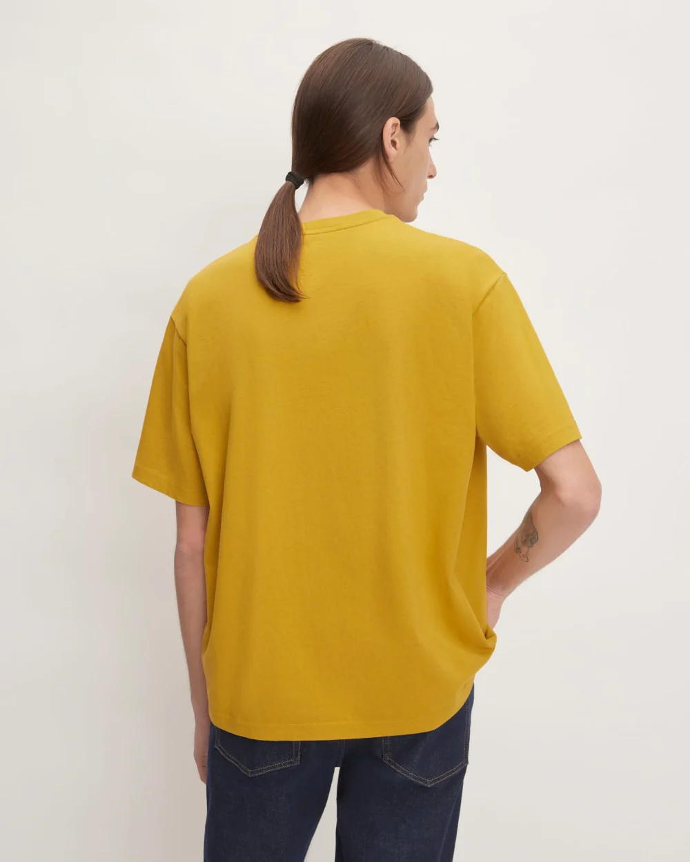 The Premium-Weight Relaxed Crew | Uniform | Honey - Image 3