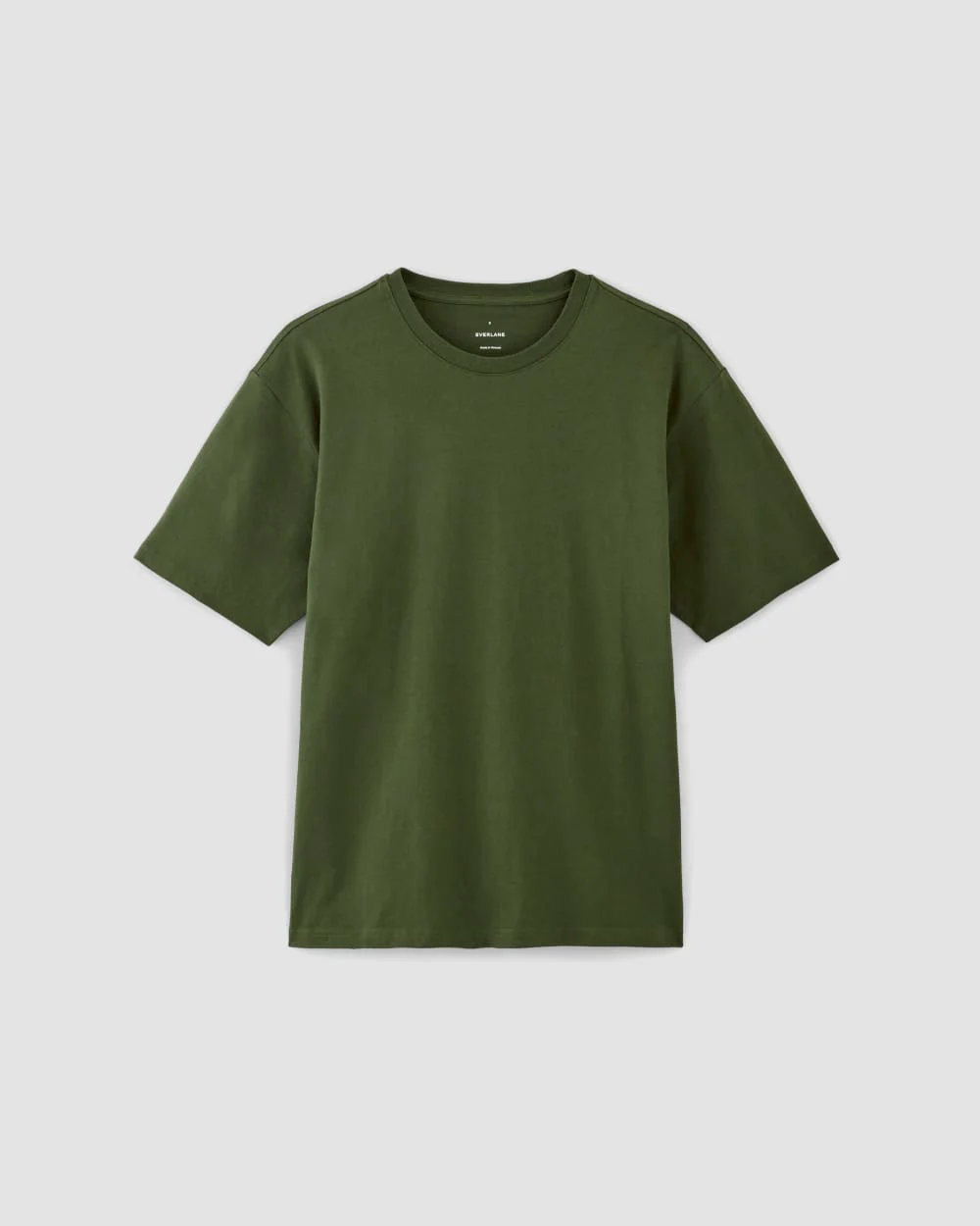 The Premium-Weight Relaxed Crew | Uniform | Deep Moss Green - Image 2