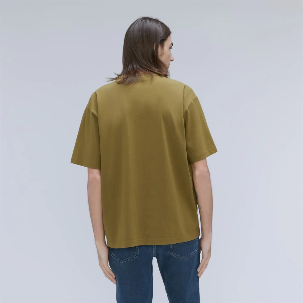 The Premium-Weight Relaxed Crew | Uniform | Olive - Image 2