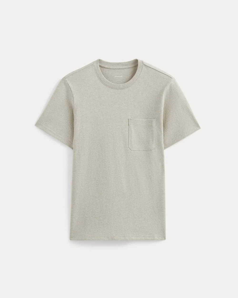 The Premium-Weight Pocket Tee | Uniform | Heather Oatmeal - Image 2