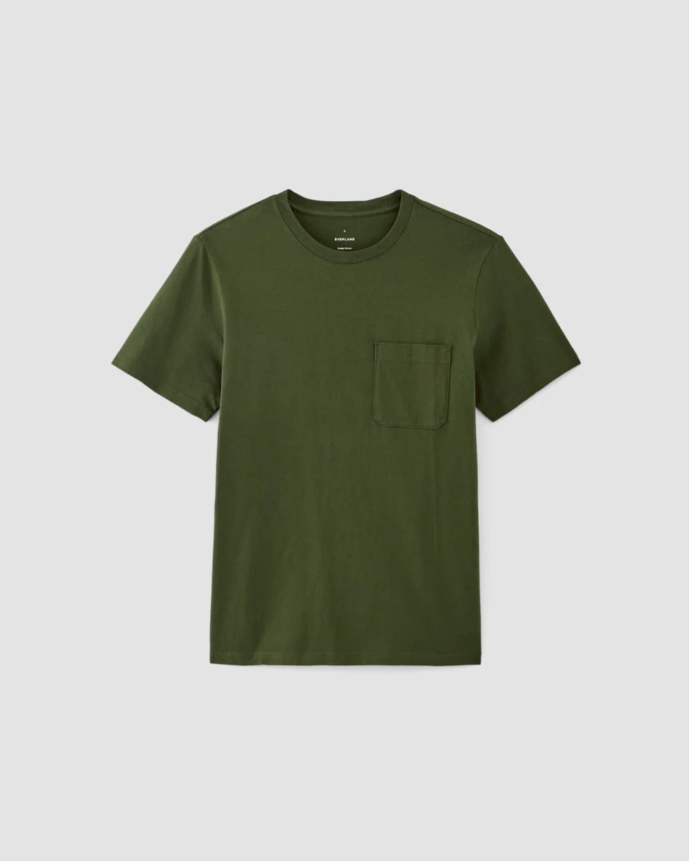 The Premium-Weight Pocket Tee | Uniform | Deep Moss Green - Image 2