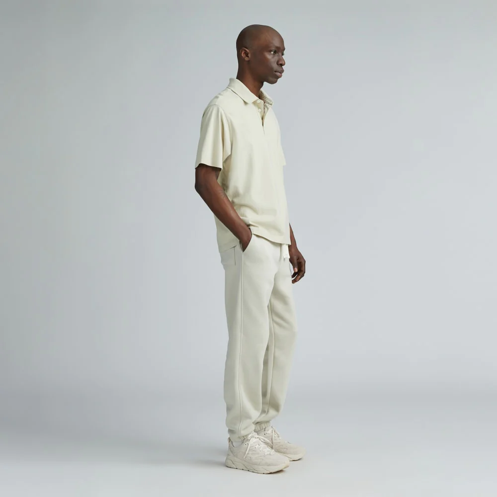 The Premium Weight Relaxed Polo | Pelican - Image 5