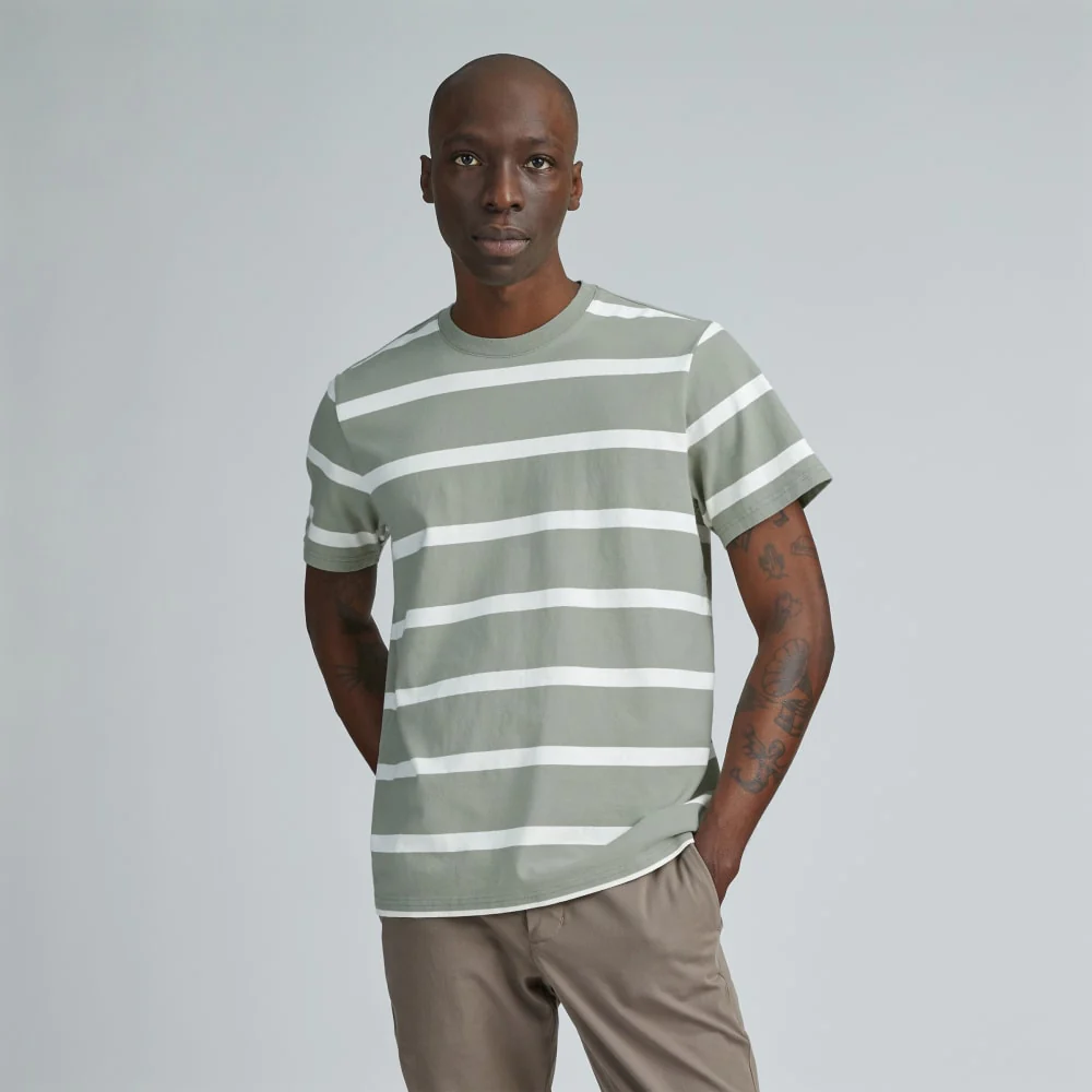The Premium-Weight Crew | Uniform | Seagrass / Canvas Tan