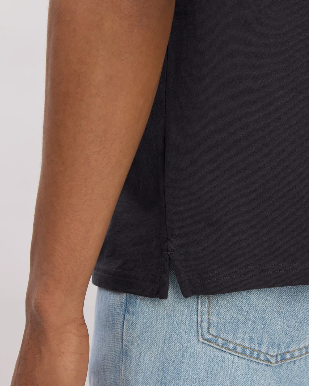 The Premium Weight Short-Sleeve Polo | Deep Navy - Image 5