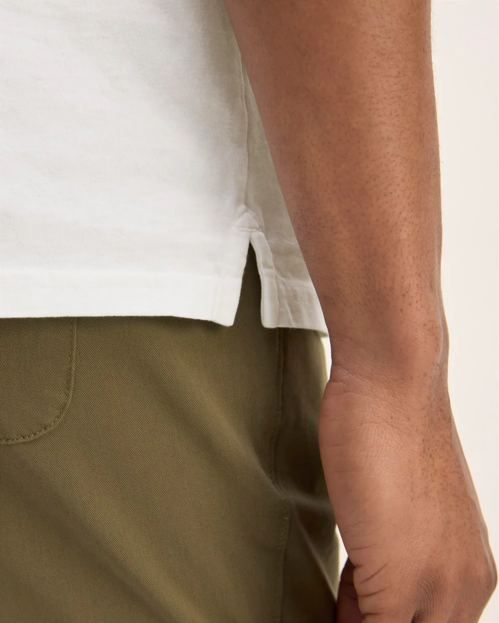 The Premium Weight Short-Sleeve Polo | White - Image 5