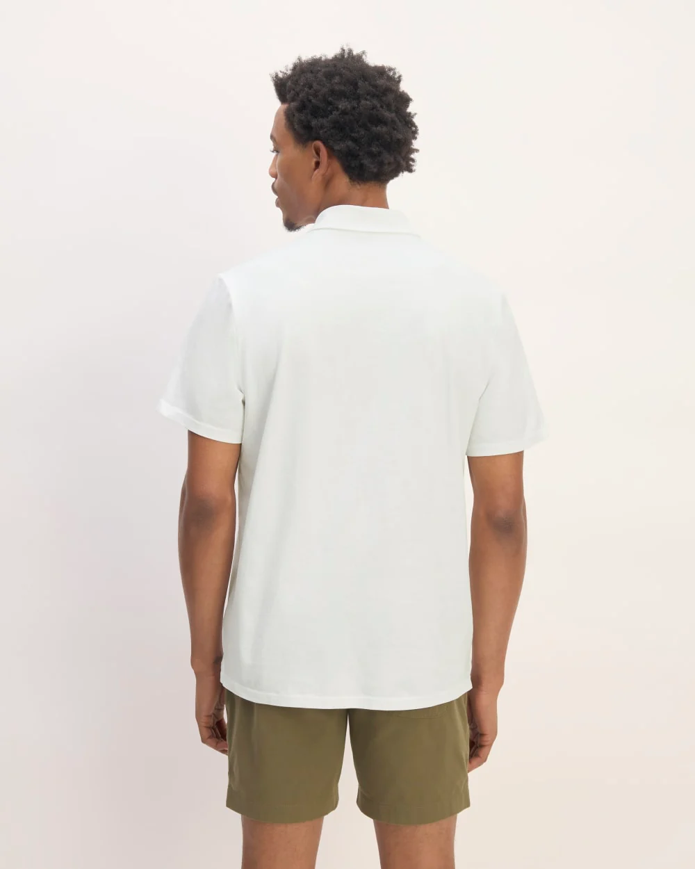 The Premium Weight Short-Sleeve Polo | White - Image 6