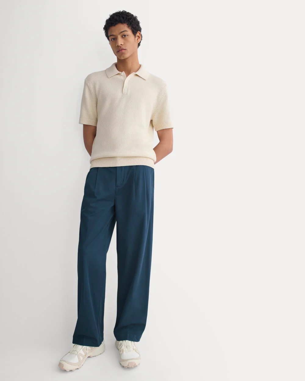 Pull-On Easy Trouser | Midnight Navy - Image 6