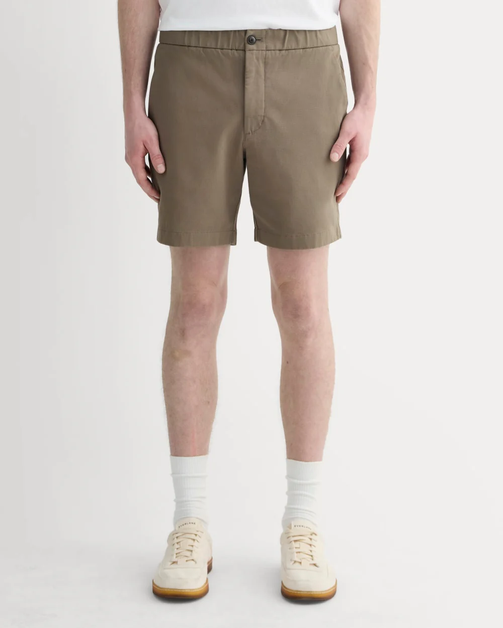 The Pull-On Performance Chino Short | Abalone