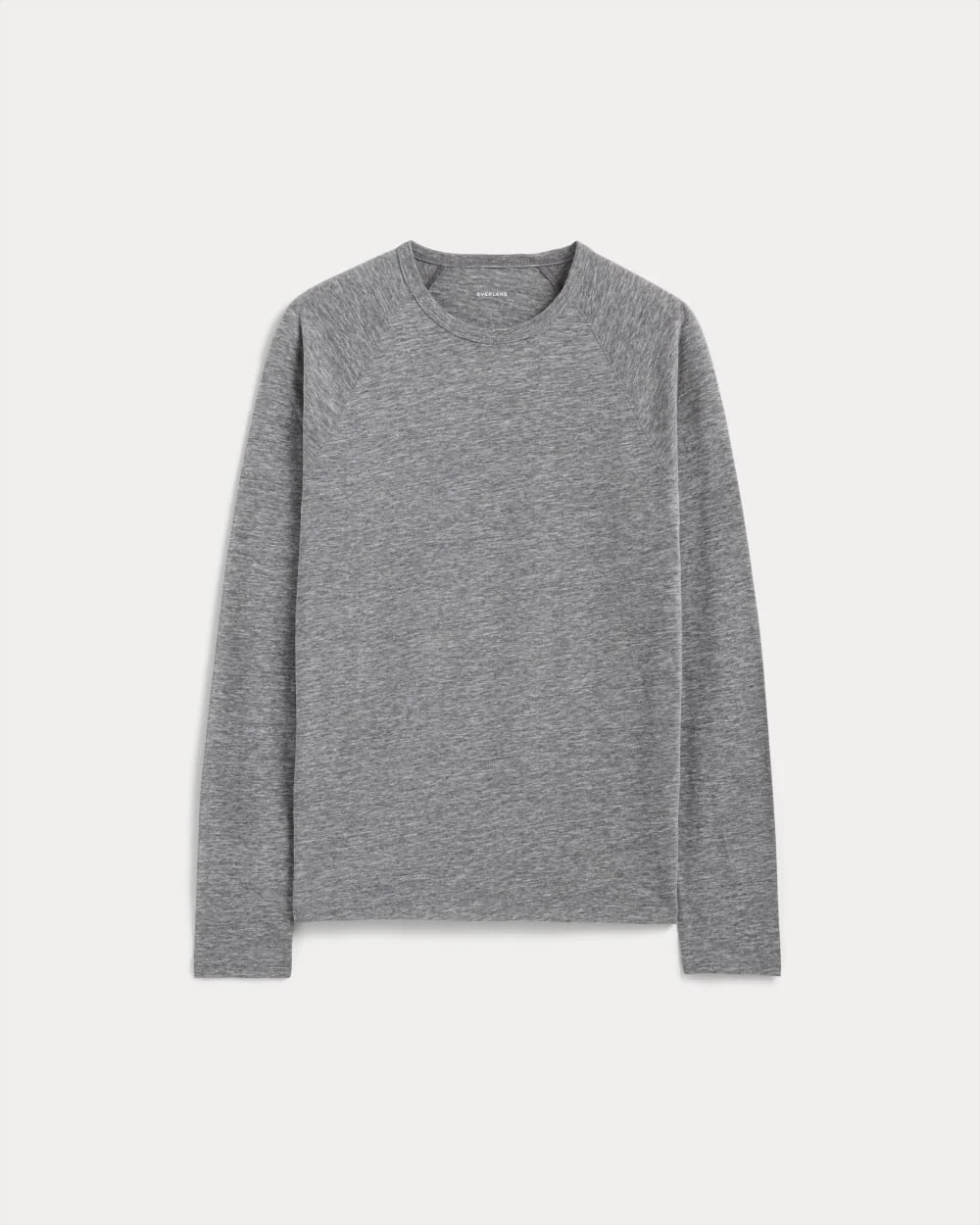 The Rec Long-Sleeve Crew |  Heathered Grey - Image 2