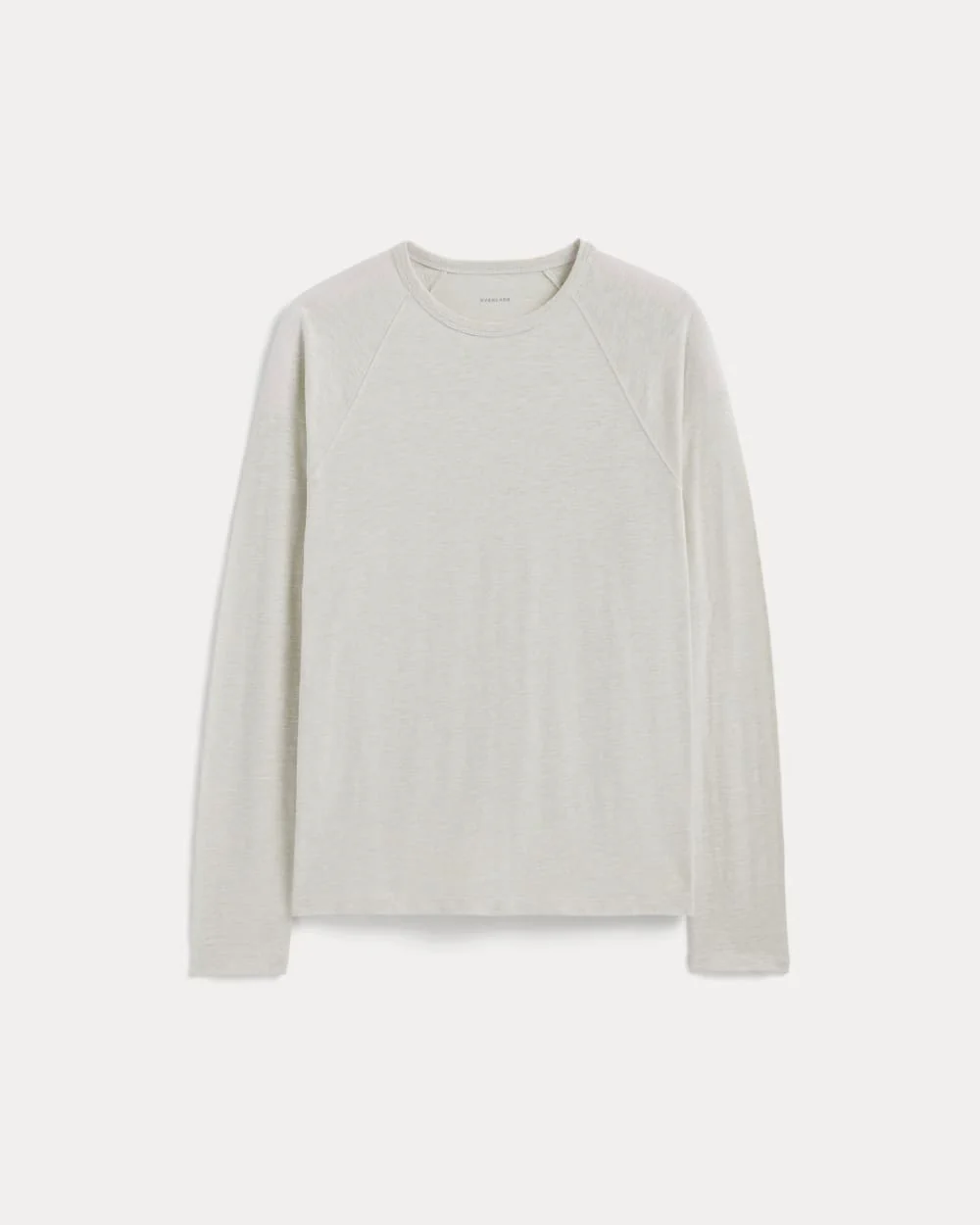 The Rec Long-Sleeve Crew | Heathered Oat - Image 2