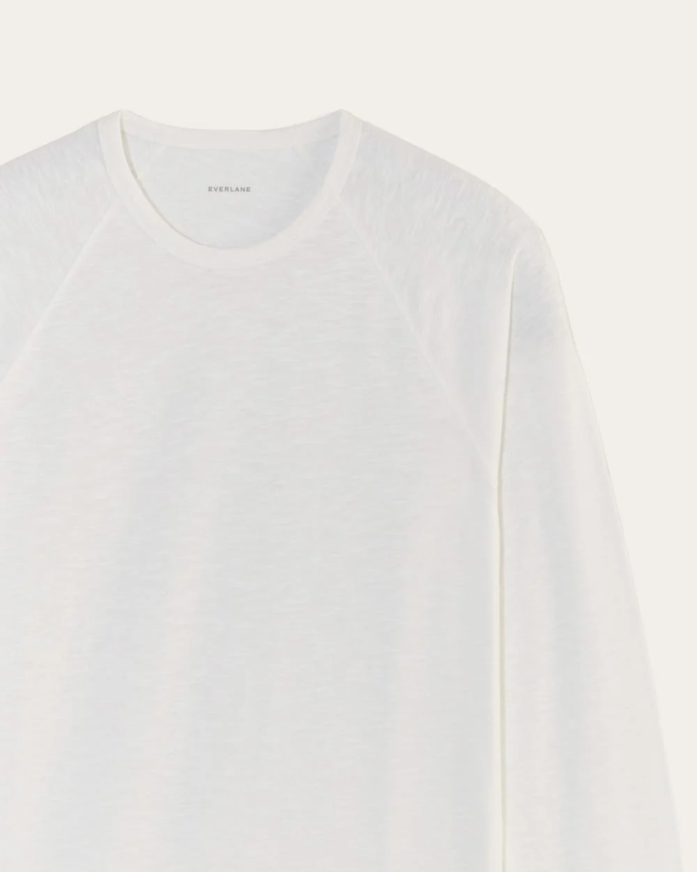 The Rec Long-Sleeve Crew | White - Image 6