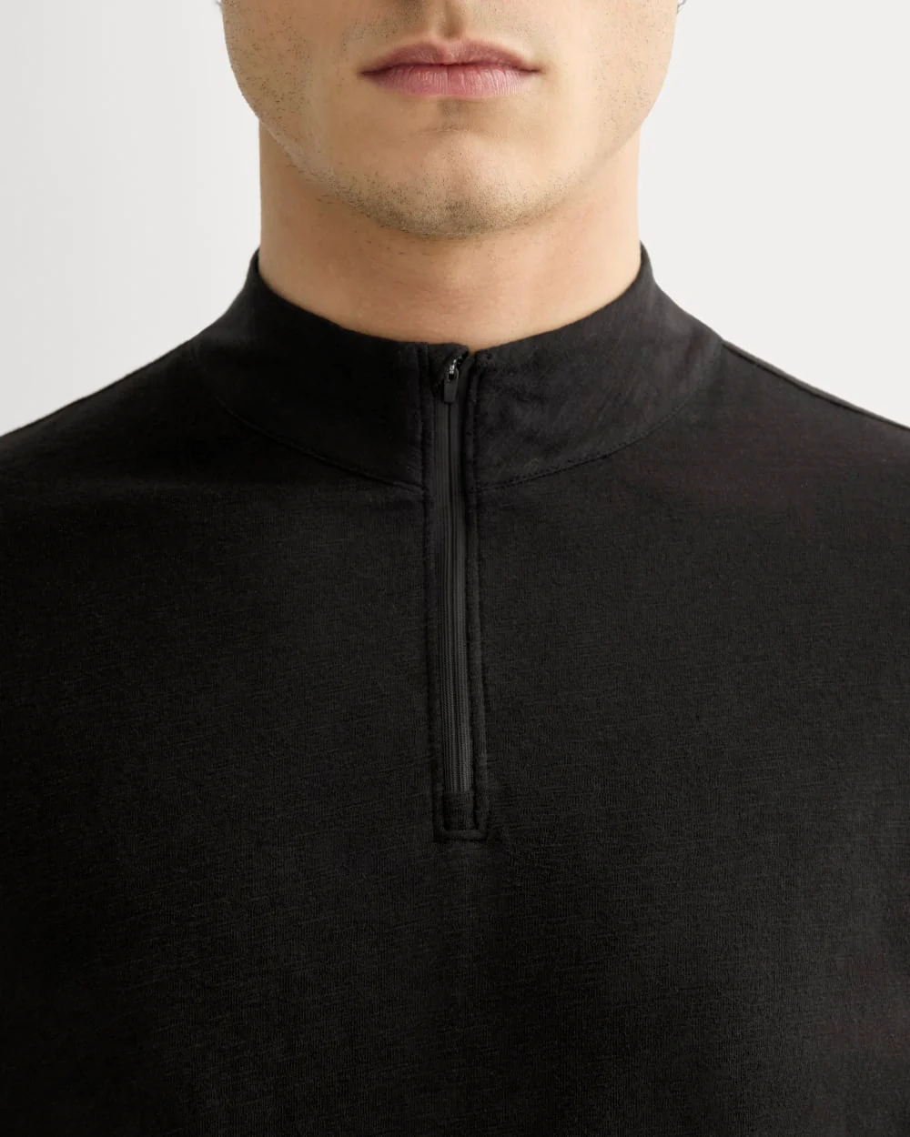 The Rec Quarter-Zip | Black - Image 4
