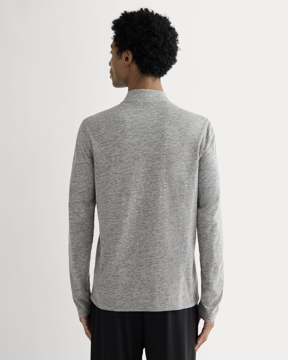 The Rec Quarter-Zip |  Heathered Grey - Image 5