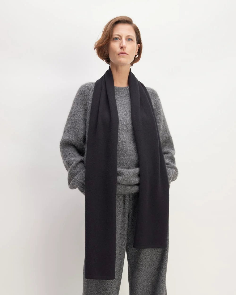 The ReCashmere Scarf |  Black - Image 3