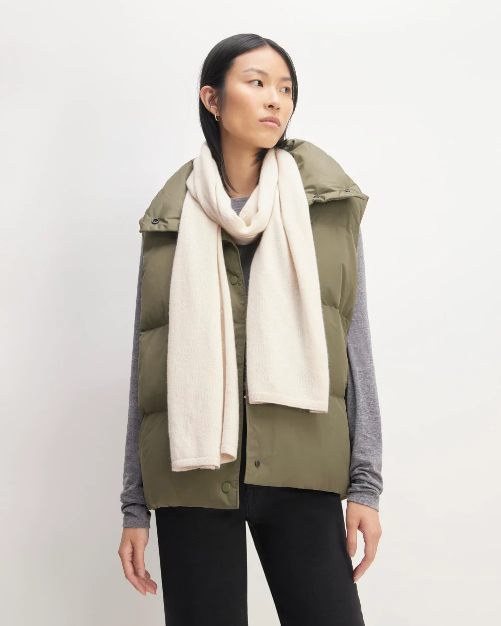 The ReCashmere Scarf | Bone - Image 3