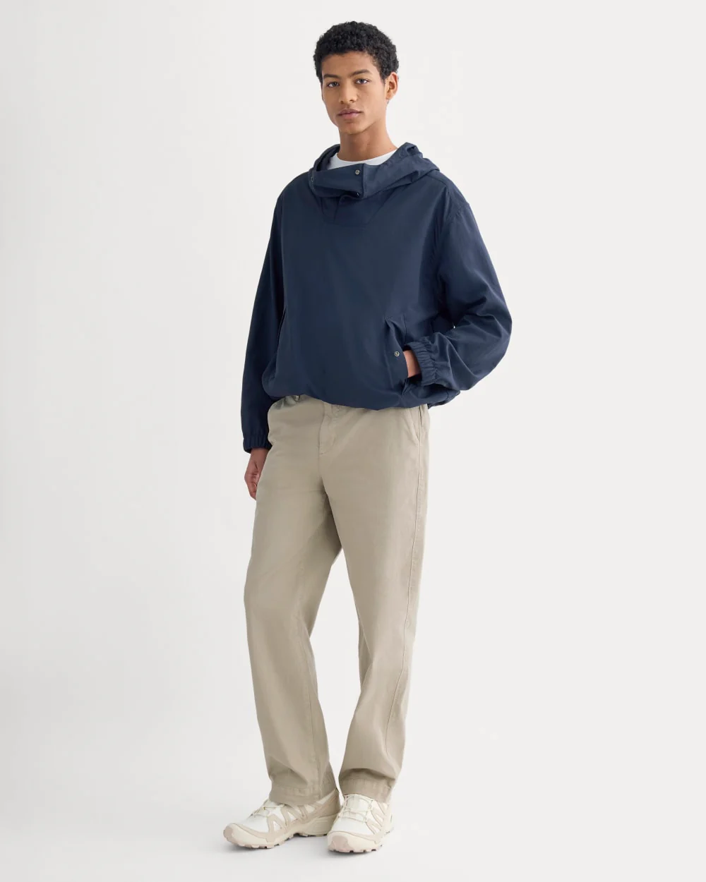 Re:Cycled Nylon Windbreaker | Deep Navy - Image 5