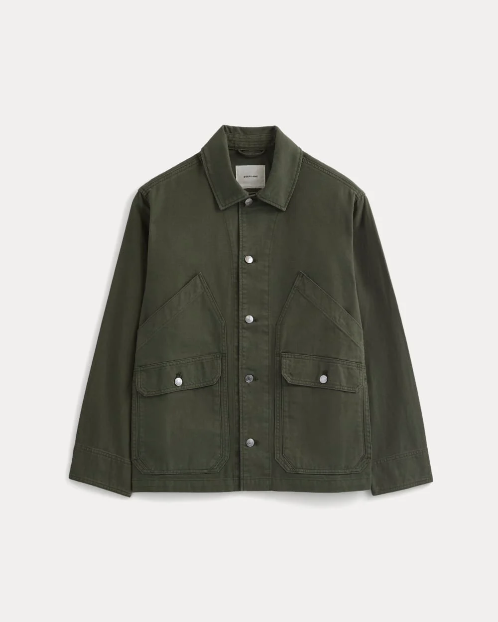 Relaxed Barn Jacket | Olive Night - Image 2