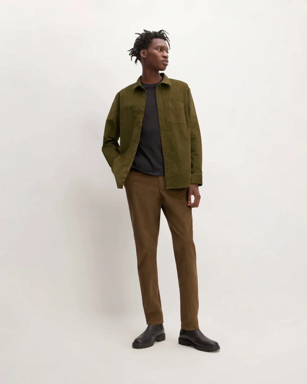 The Relaxed Corduroy Shirt  | Beech - Image 3
