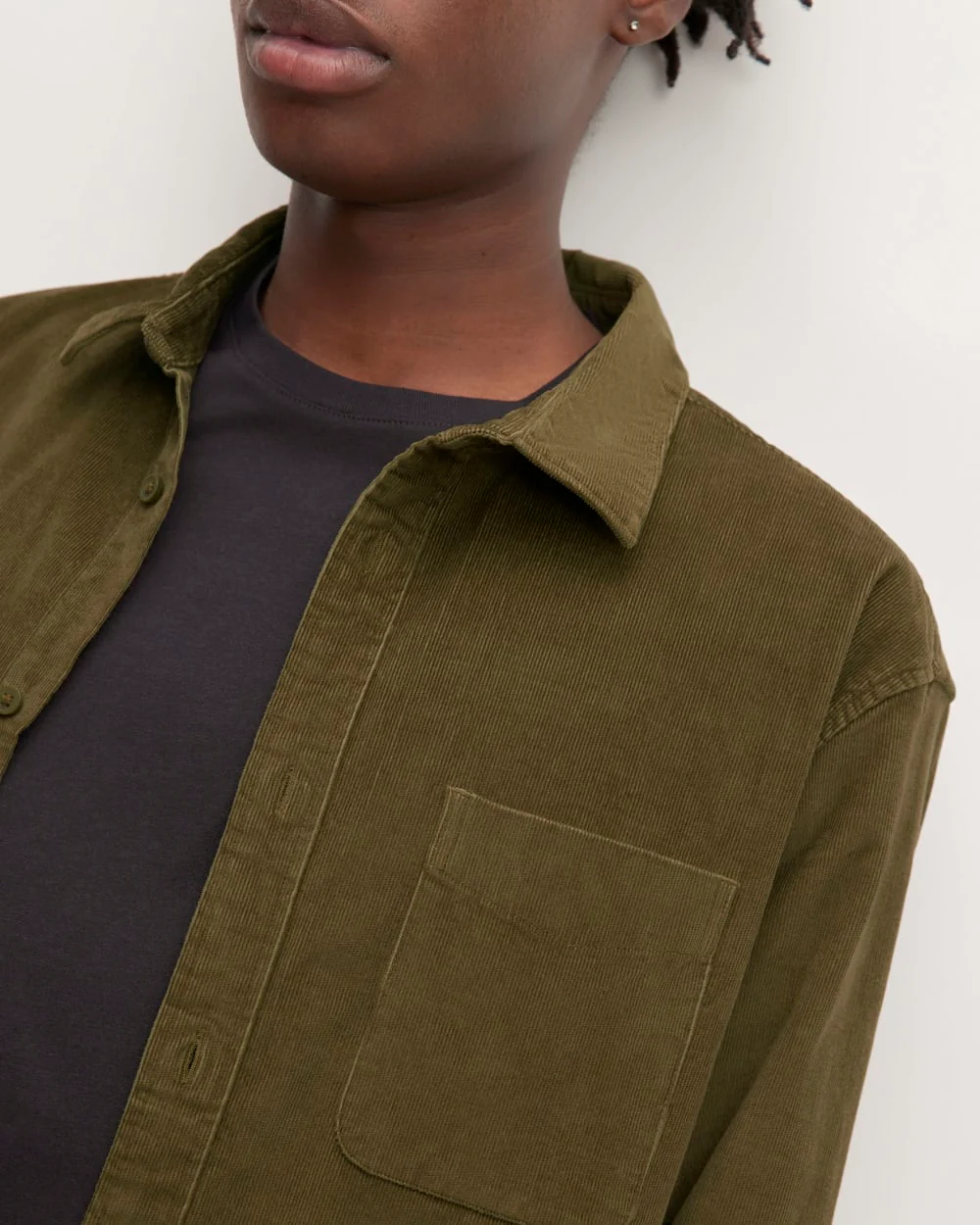 The Relaxed Corduroy Shirt  | Beech - Image 4