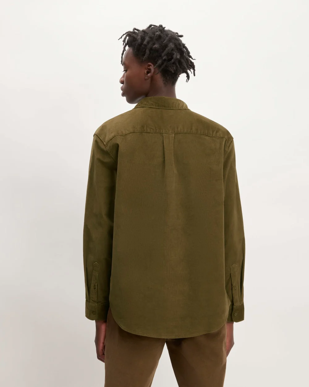 The Relaxed Corduroy Shirt  | Beech - Image 6