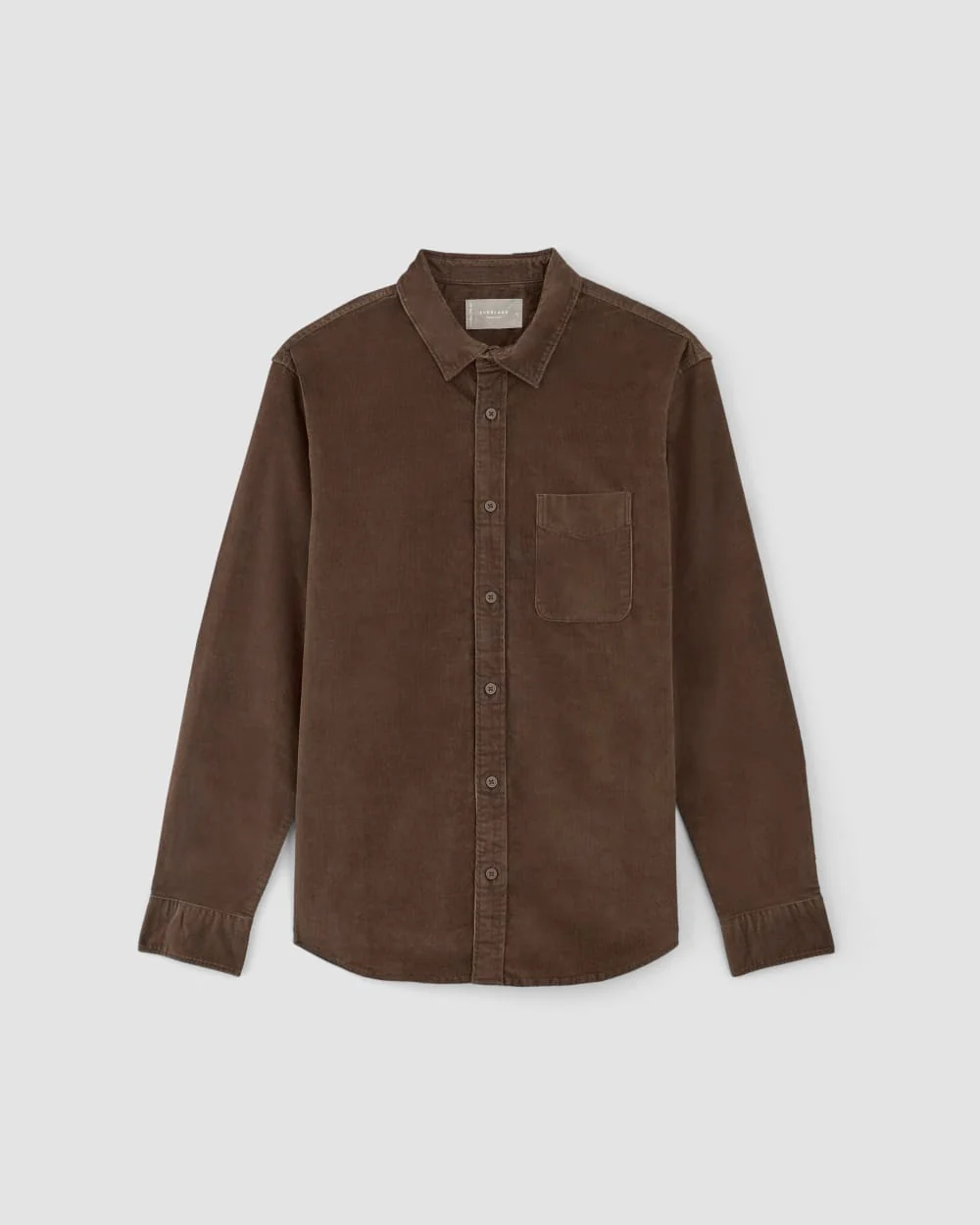 The Relaxed Corduroy Shirt  | Cocoa - Image 2