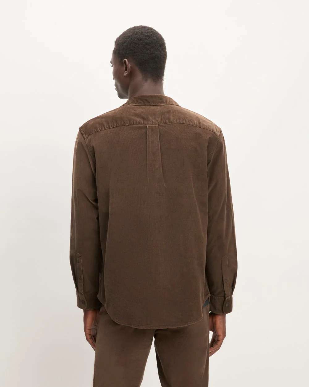 The Relaxed Corduroy Shirt  | Cocoa - Image 6